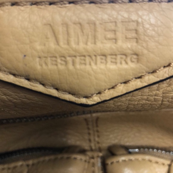 Aimee Kestenberg Vachetta Tan Leather Saratoga - Picture 2 of 11